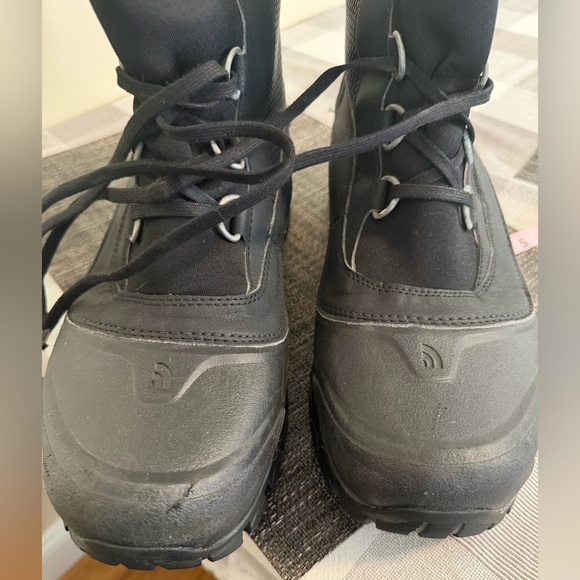 North Face Black Insulated Winter Snow Boots Men’s 13 - Picture 6 of 9